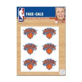 NBA New York Knicks Face Tattoos, Team Colors, One Size