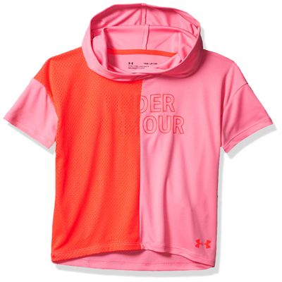 Under Armour Tech Short Sleeve Layer, Lipstick (691)/Beta, Youth Small