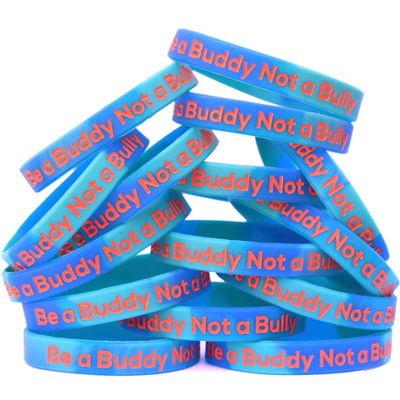 Fifteen (15) Be a Buddy Not a Bully Wristbands