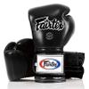 Fairtex Muay Thai Boxing Gloves BGV9 - Heavy Hitter Mexican Style Training & Sparring Gloves for Kick Boxing MMA K1 (Black, 14 oz) view 1