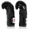 Fairtex Muay Thai Boxing Gloves BGV9 - Heavy Hitter Mexican Style Training & Sparring Gloves for Kick Boxing MMA K1 (Black, 14 oz) view 4
