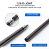 GSE Games & Sports Expert 58" 2-Piece Fiberglass Graphite Composite Billiard Pool Cue Stick for Men/Women, Billiard Cue Stick for House or Commercial/Bar Use (Grey, 20 Oz) view 3