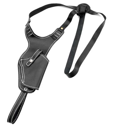 Ace Hunter Tactical Leather Underarm Shoulder Gun Holster Adjustable Concealed Armpit Pisto (Black)