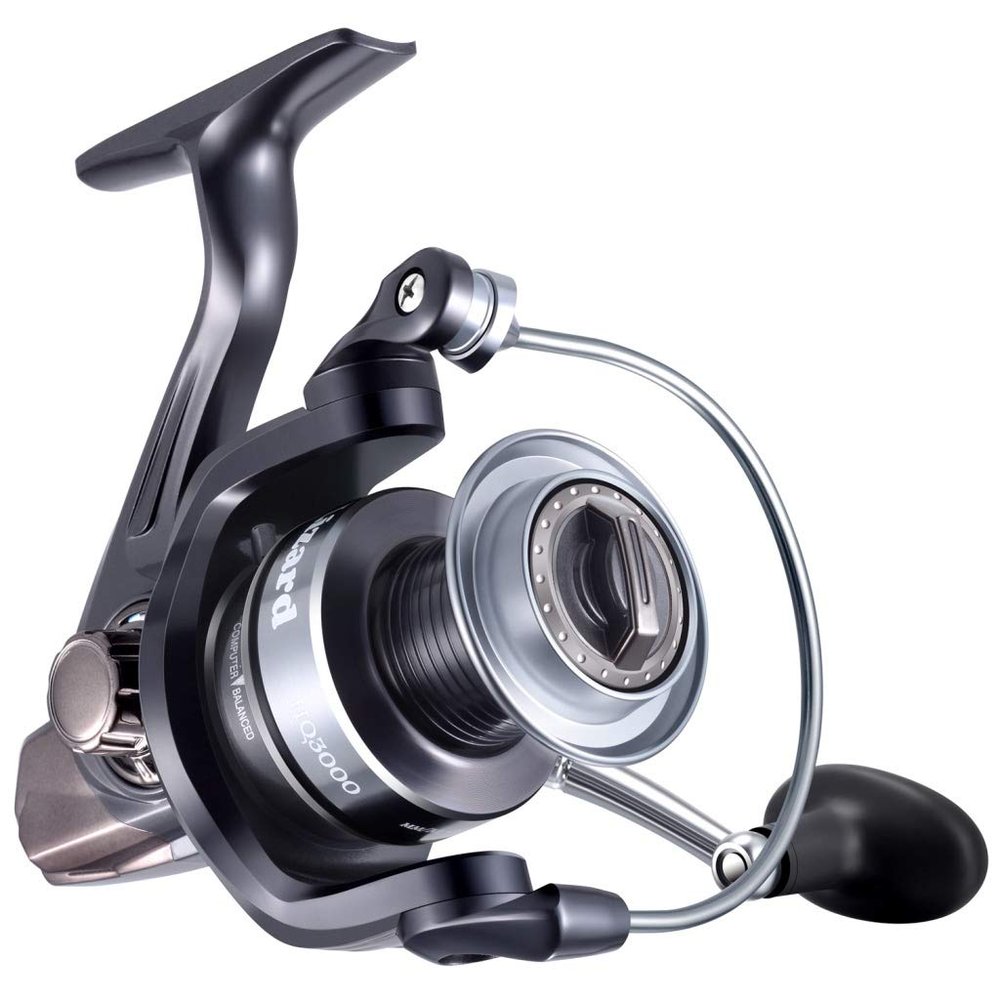 Lizard Light Weight Spinning Reel with 13+1 Stainless Steel BB, Carbon Fiber,Ultra Smooth Spinning Fishing Reel with 5.2:1 Gear Ratio, Powerful Fishing Reel for Saltwater or Freshwater