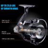 Lizard Light Weight Spinning Reel with 13+1 Stainless Steel BB, Carbon Fiber,Ultra Smooth Spinning Fishing Reel with 5.2:1 Gear Ratio, Powerful Fishing Reel for Saltwater or Freshwater view 3