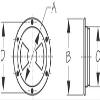 Sea-Lect Designs 5" Quarter-Turn Deck Plate w/Internal Collar view 3