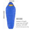 AEGISMAX LETO 7 Degree 700FP Ultra Dry Goose Down Sleeping Bag Ultralight Down Sleeping Bag for Camping and Backpacking for Men & Women (Blue, Regular) view 2