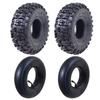 WPHMOTO 2PCS 4.10x3.50-4" Tire and Inner Tube for Off Road ATV Quad Mini Pocket Bike Go Kart view 1