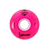 Luminous Pink Glitter Light-Up Quad Roller Skate Wheel (62mm) (Set of 4) view 1