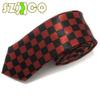 5 Packs Men's Ties Slim Stripe Dot Necktie Microfiber Ties (A4) view 2