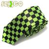 5 Packs Men's Ties Slim Stripe Dot Necktie Microfiber Ties (A4) view 3