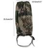 dDanke 1 Pair Leg Gaiters Waterproof Insect Proof Breathable for Hiking Walking Climbing Hunting 14'' X 5.3''(Camouflage Green) view 2