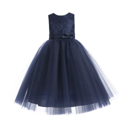 ekidsbridal Lace Tulle Tutu Flower Girl Dress Formal Princess Beauty Pageant Dresses 188 10