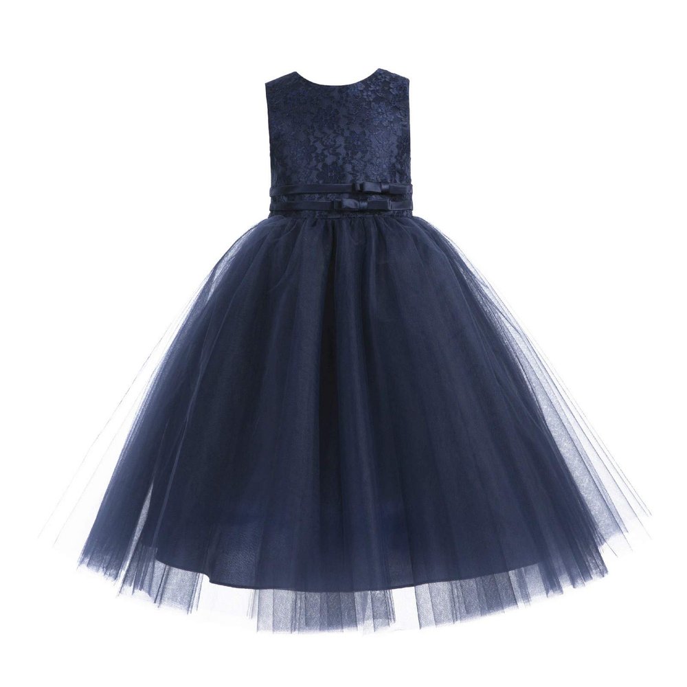 ekidsbridal Lace Tulle Tutu Flower Girl Dress Formal Princess Beauty Pageant Dresses 188 10