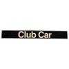 Name Plate Emblem- Black/Gold for Club Car Precedent Golf Carts view 1