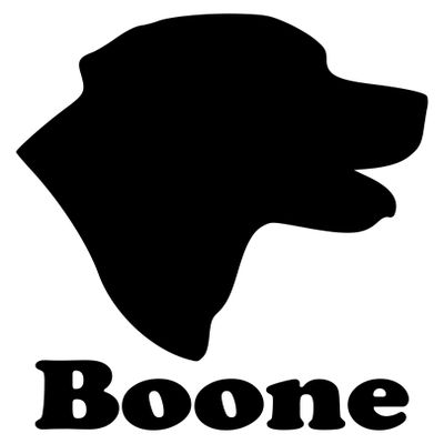 Turquoise | Labrador Retriever Head with Personalized Name 6" x 7.25" Vinyl Decal | Dog Profile Silhouette Black Yellow Chocolate Lab | Die Cut Sticker | Multiple Sizes Colors