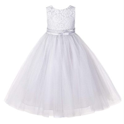 ekidsbridal Lace Tulle Tutu Flower Girl Dress Formal Princess Beauty Pageant Dresses 188 10