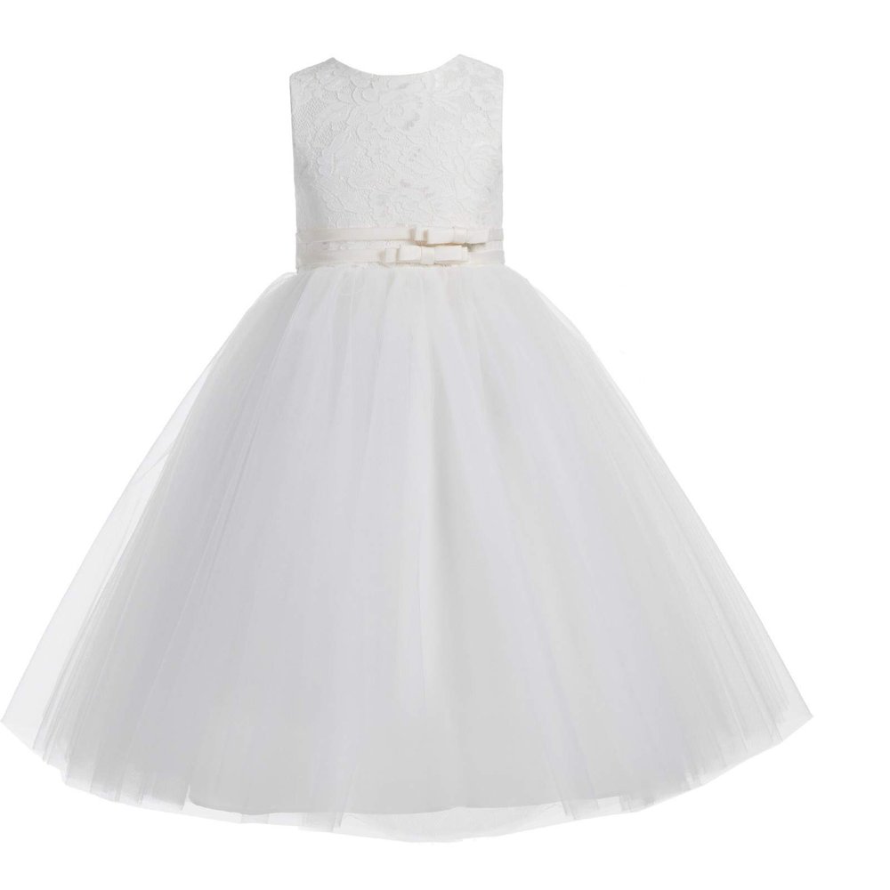 ekidsbridal Lace Tulle Tutu Flower Girl Dress Formal Princess Beauty Pageant Dresses 188 10