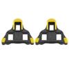1 Pair Pedal Anti Skid Cycling Self Locking Plat Cleats with Screw and Thread for BMX Kids Balance (Yellow) view 1