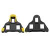 1 Pair Pedal Anti Skid Cycling Self Locking Plat Cleats with Screw and Thread for BMX Kids Balance (Yellow) view 3