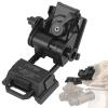 Gexmil CNC PVS15/18 Night Vision Goggles Mount for L4G24 NVG Metal G24 Mount (Black) view 1