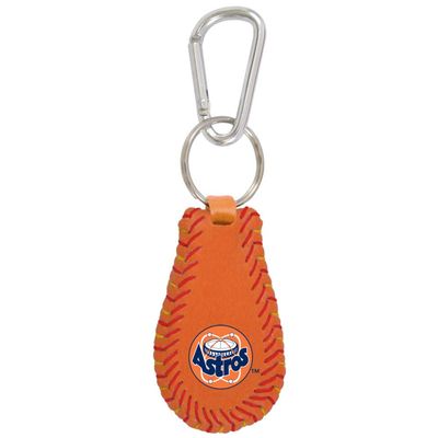 Gamewear MLB Houston Astros KeychainTeam Color Baseball Retro 80's Logo, Team Color Baseball Retro 80's Logo, One Size