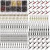 175pcs Fishing Swivels Snaps Kit - Ball Bearing Barrel Swivel 3 Way Swivels Fishing Tackle Line Connector Terminal Accessories Tackle Box for Lures Sinkers view 1