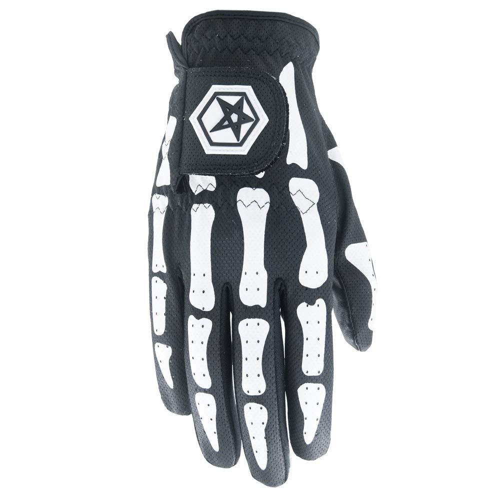 ASHER Men's Deathgrip Black, Golf Glove - XXL (goes on Right Hand)