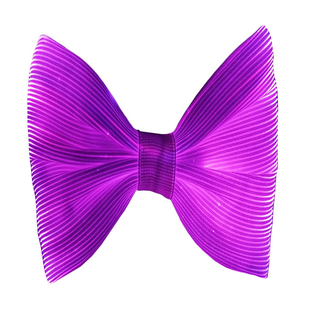 Gift2yo LED Light up Bow Tie 7 Colors Luminous Adjustable Bowtie for Wedding Party Gift Birthday Raves Costume Festival Fun EDM, White
