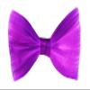 Gift2yo LED Light up Bow Tie 7 Colors Luminous Adjustable Bowtie for Wedding Party Gift Birthday Raves Costume Festival Fun EDM, White view 1