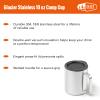 GSI Outdoors Glacier Insulated Camp Cup for Coffee, Tea, Working from Home and Cabin view 2