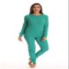 Just Love Women's Thermal Underwear Pajamas Set 95862-TAL-L Teal