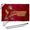Iona College Gaels Flag with Pole and Bracket Kit view 1
