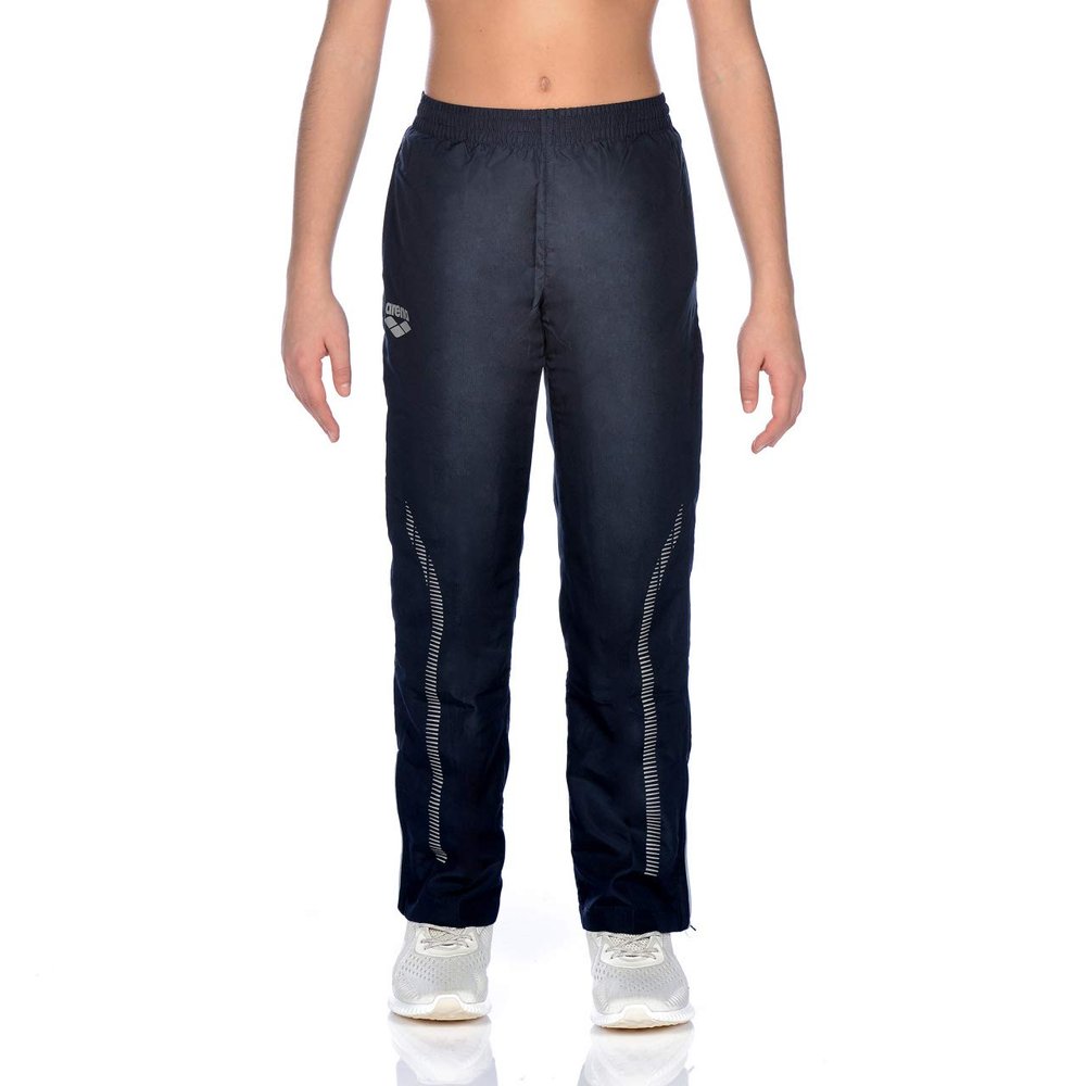 ARENA Teamline Youth Warm Up Pants Bottoms for Sports Training Fitness Side Pockets Adjustable Waistband Lightweight Quick Drying Ideal for Clubs, Navy Blue, XX-Large