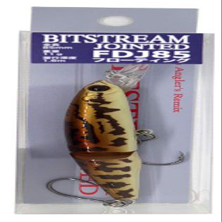 TackleHouse FDJ85 Minnow, Bitstream Jointed Lure, 3.3 inches (85 mm), 0.4 oz (11 g), Fuudsuma #01