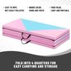 Outroad 8' x 4' x 2" Exercise Mat Thick Gymnastics Mat with Carrying Handles - Exercise Aerobics Mats Stretching Fitness view 4