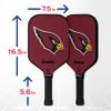 Franklin Sports Arizona Cardinals Pickleball Paddle - Pickleball X - Polypropylene Core, Team Logo - NFL Official Licensed Product view 2