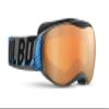 Julbo Atmo Youth Goggles, Gray/Black/Blue Frame - Spectron 3 Orange Lens w/Silver Mirror view 1