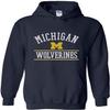 AH1161 - Michigan Wolverines Mesh Arch Hoodie - 2X-Large - Navy view 1