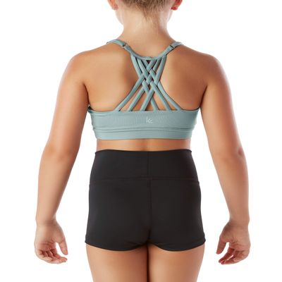 Liakada Girls Argyle Bra-04-YI Black