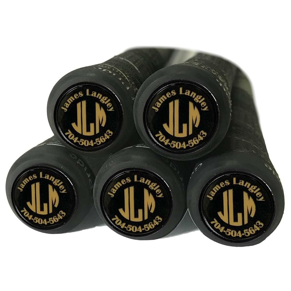 Personalized Golf Club Finders with 3-Letter Monogram~Laser Engraved~Set of 14~4 Color Options~5 Engraving Styles