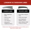 Southwest Archery 64" Ghost Takedown Longbow w/Stringer Tool - (Left Hand, 29lb) view 4