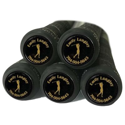 Personalized Golf Club Finders with Female Golfer~Laser Engraved~Set of 14~4 Color Options~5 Engraving Styles