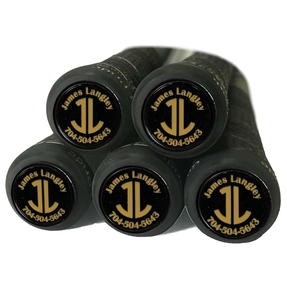 Personalized Golf Club Finders with 2-Letter Monogram~Laser Engraved~Set of 14~4 Color Options~5 Engraving Styles