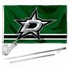Dallas Stars Flag Pole and Bracket Set view 1