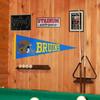 Bruins Football Helmet Pennant view 2
