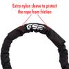 GSE Games & Sports Expert Gym Battle Rope, Heavy Workout Battle Ropes for Indoor & Outdoor Workout, Exercise Ropes for Strength Training - 30 Feet view 3