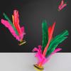 Bleiou 6 Pack Chinese Jianzi Colorful Feather Kicking Shuttlecock Foot Sports Game view 3