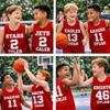 Custom Basketball Jersey for Kids Boys Girls Personalized Youth Mesh Shirt with Name and Number, Team Uniform Sports Tee True Red view 2