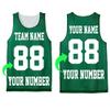 Personalize Your Own Team Basketball Jersey with Your Custom Name and Number Kelly Green view 4